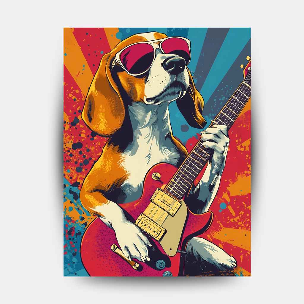 Rockstar Beagle - Fixorashop.in