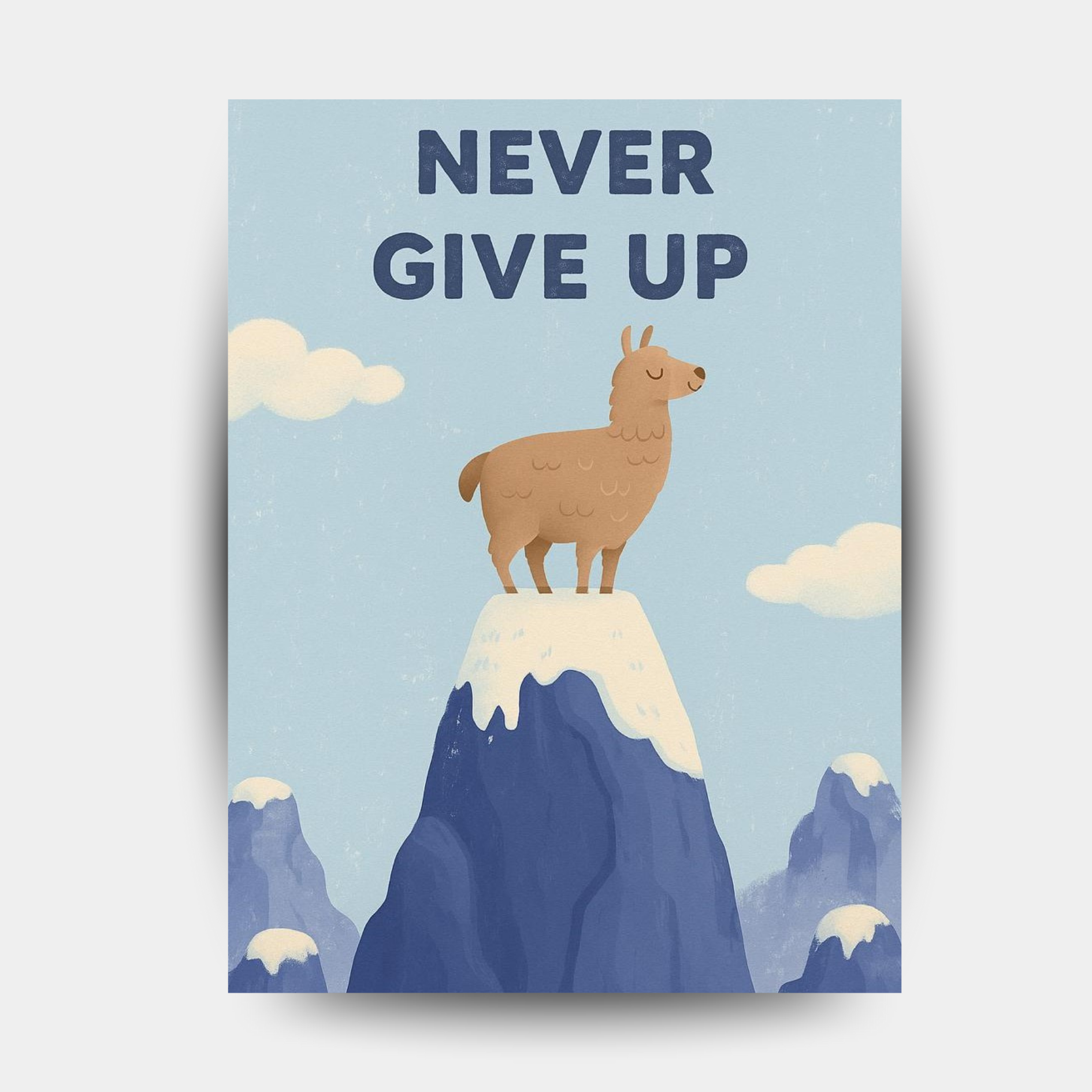 Never Give UP - Fixorashop.in