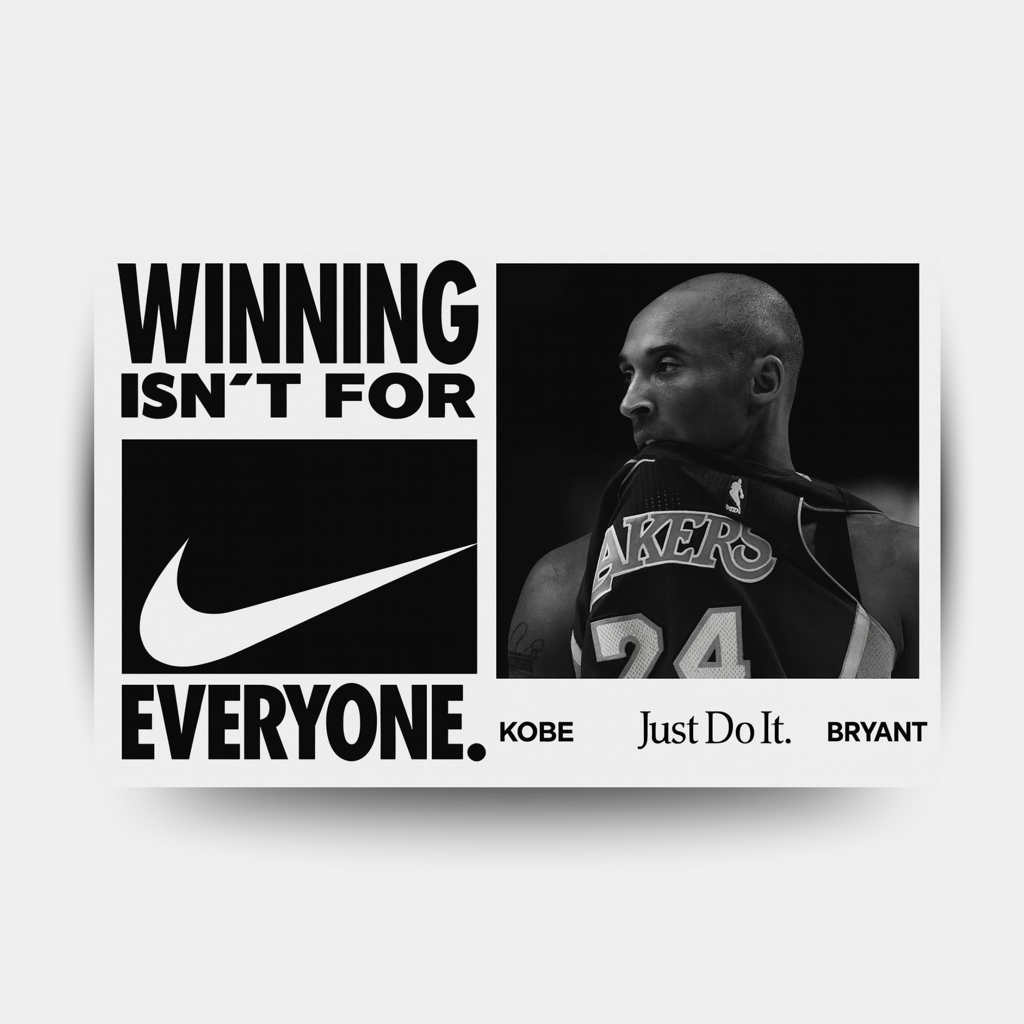 Kobe Bryant-Winning isn't for Everyone - Fixorashop.in