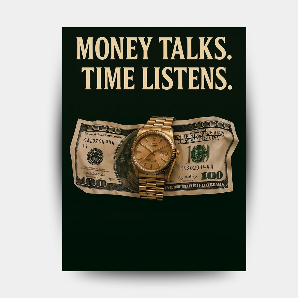 Money talks time Listens - Fixorashop.in