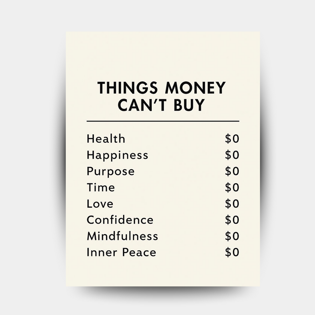Things Money can't Buy
