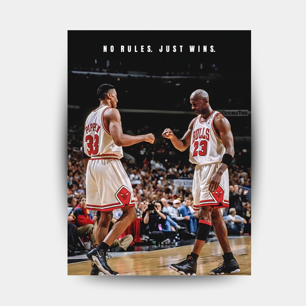 Michael Jordan -NO RULES JUST WINS