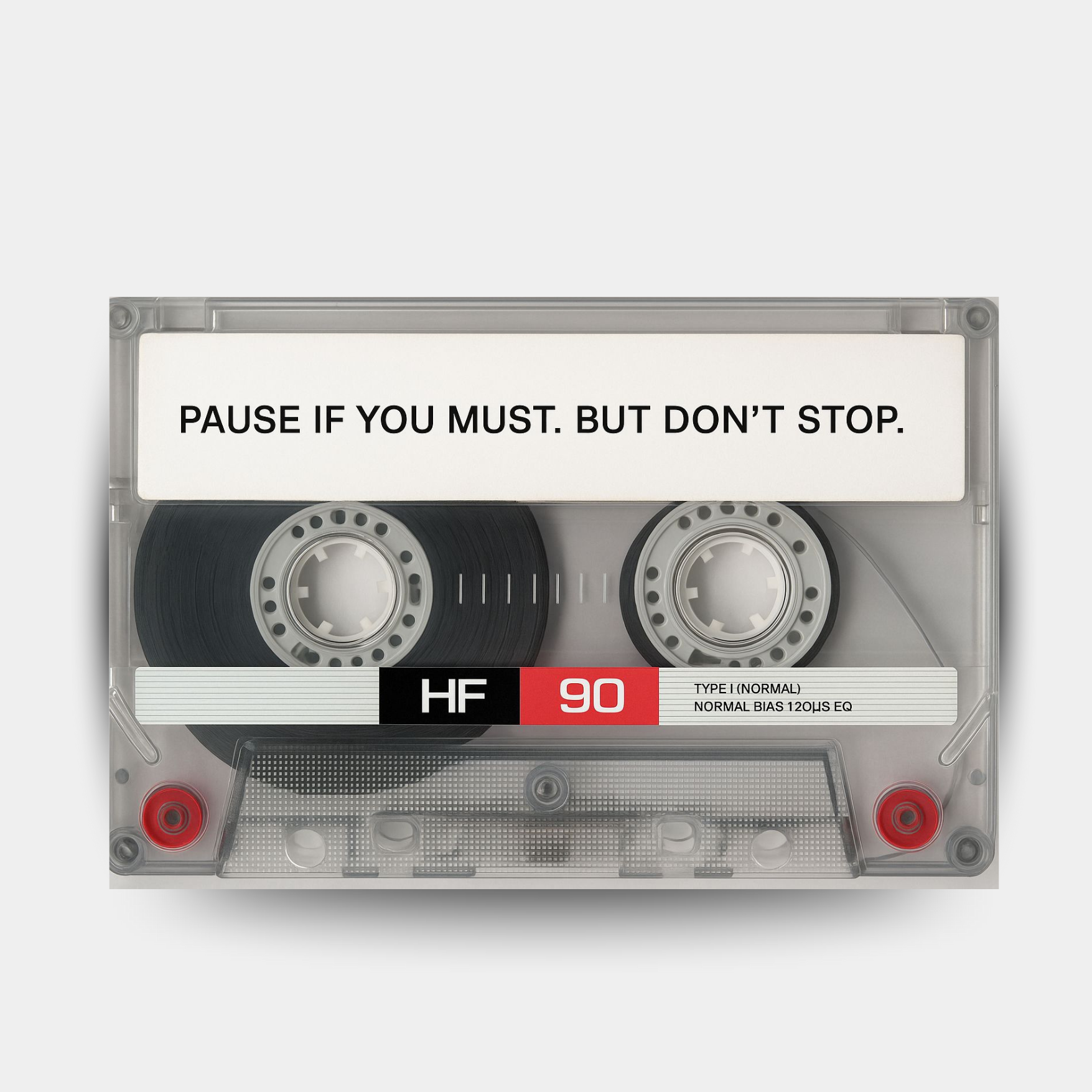 Pause if you must but Don't Stop - Fixorashop.in