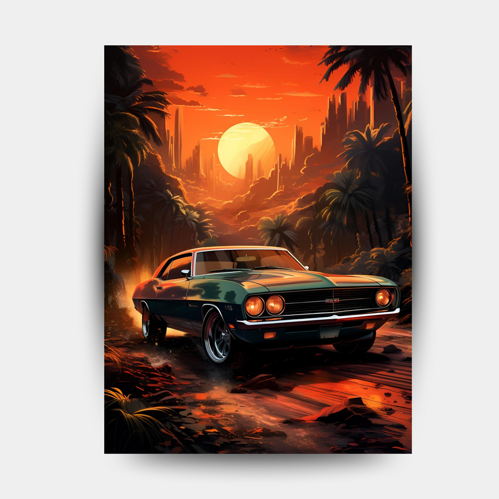 Dodge Challenger-Golden Hour GTO - Fixorashop.in