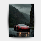 Red Lamborghini-A Dream in Red - Fixorashop.in