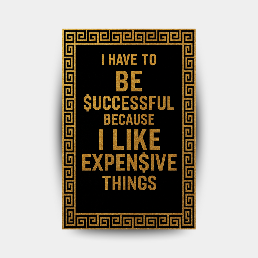 I have to be successful