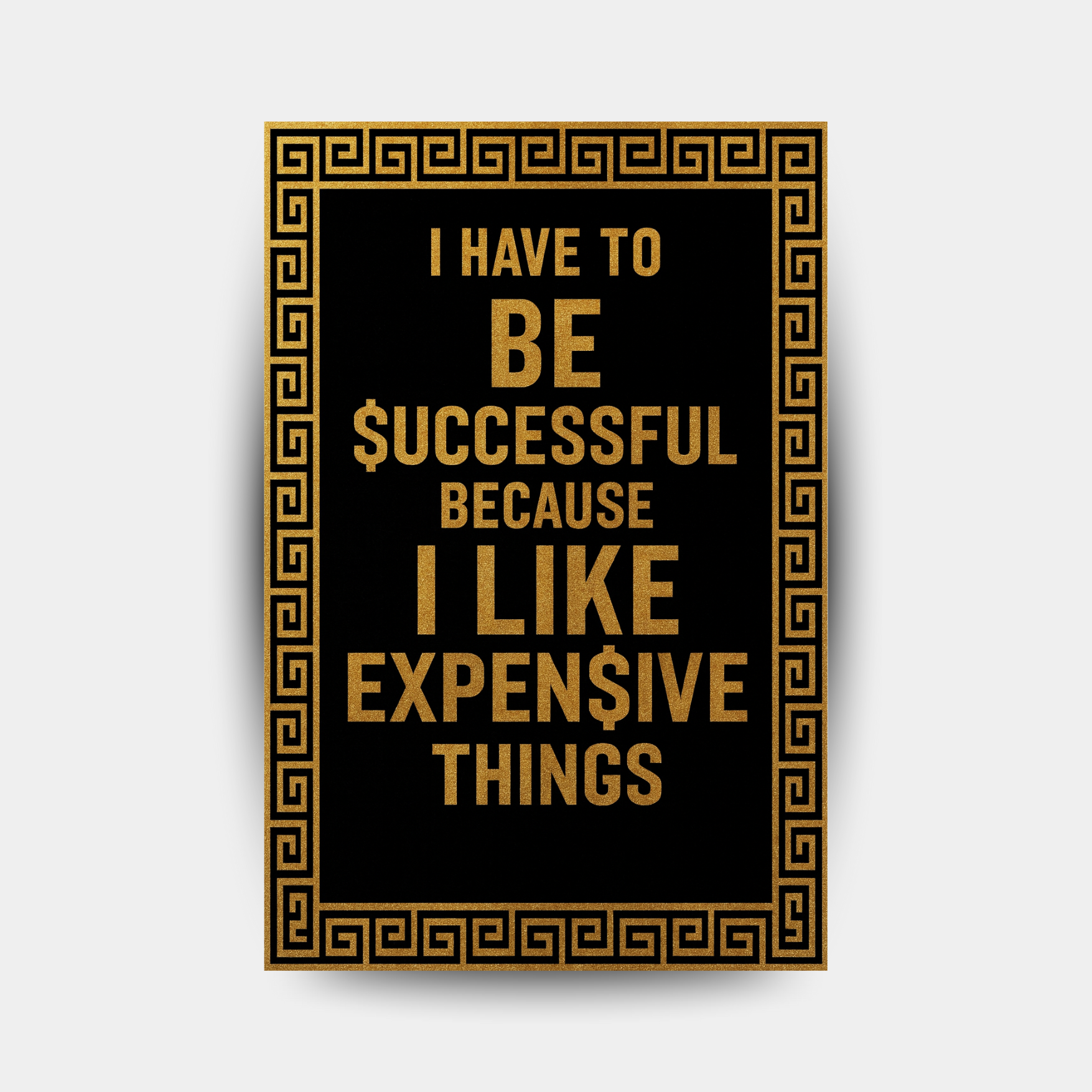 I have to be successful