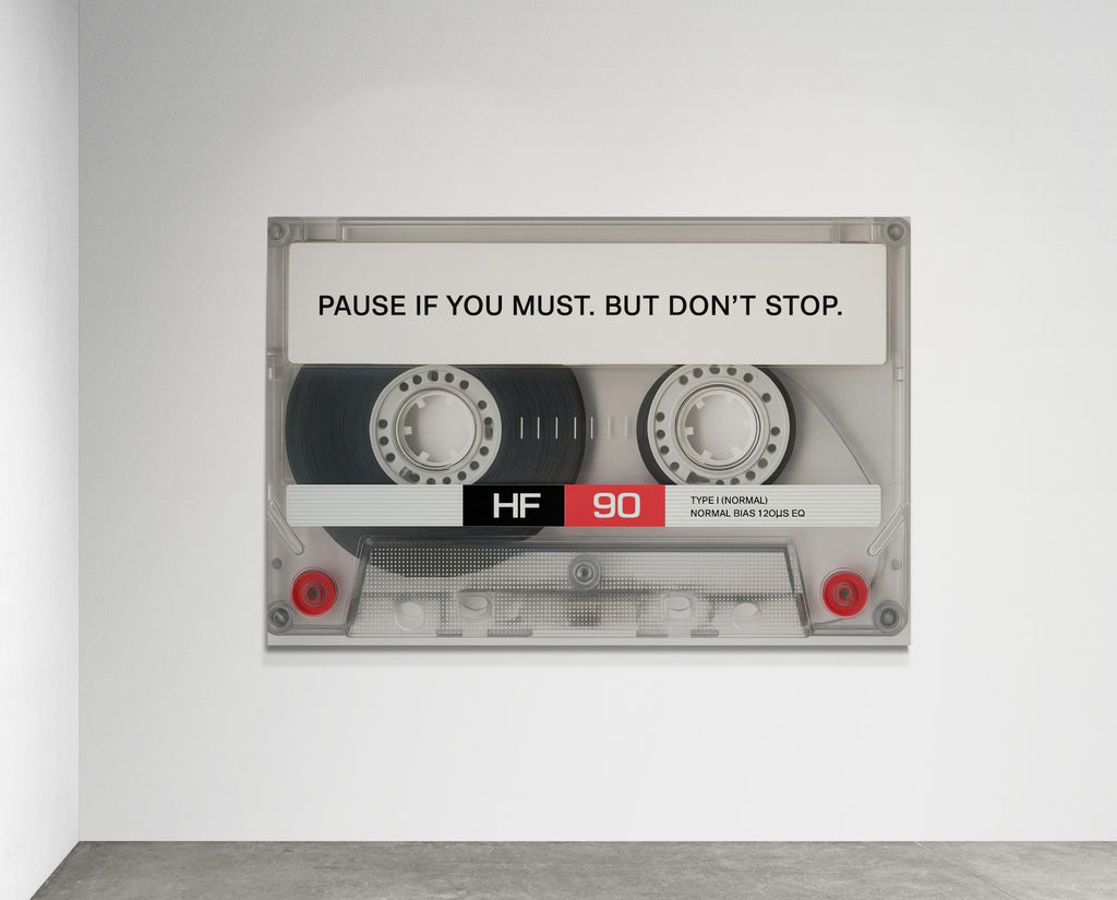 Pause if you must but Don't Stop - Fixorashop.in
