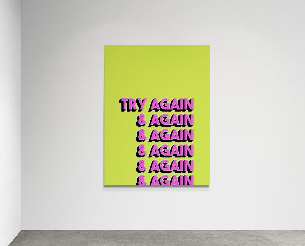 Try again and again and again - Fixorashop.in