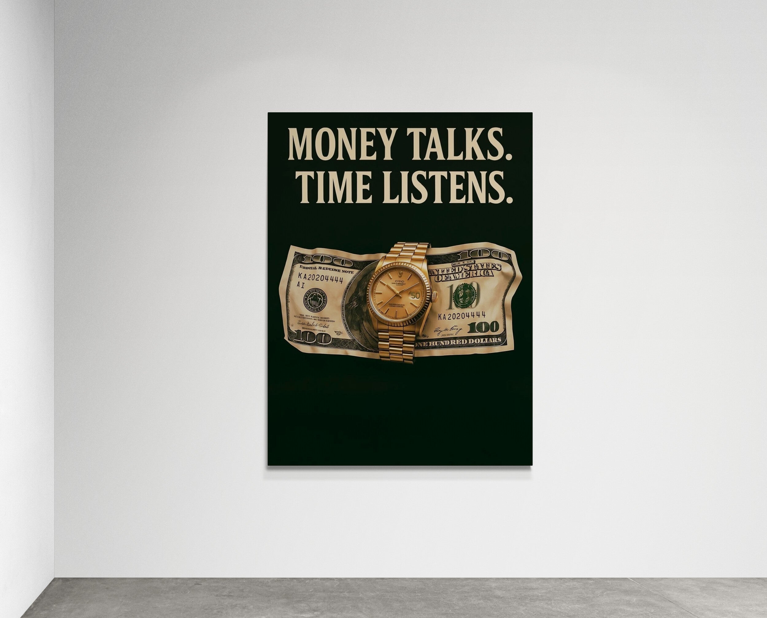 Money talks time Listens - Fixorashop.in