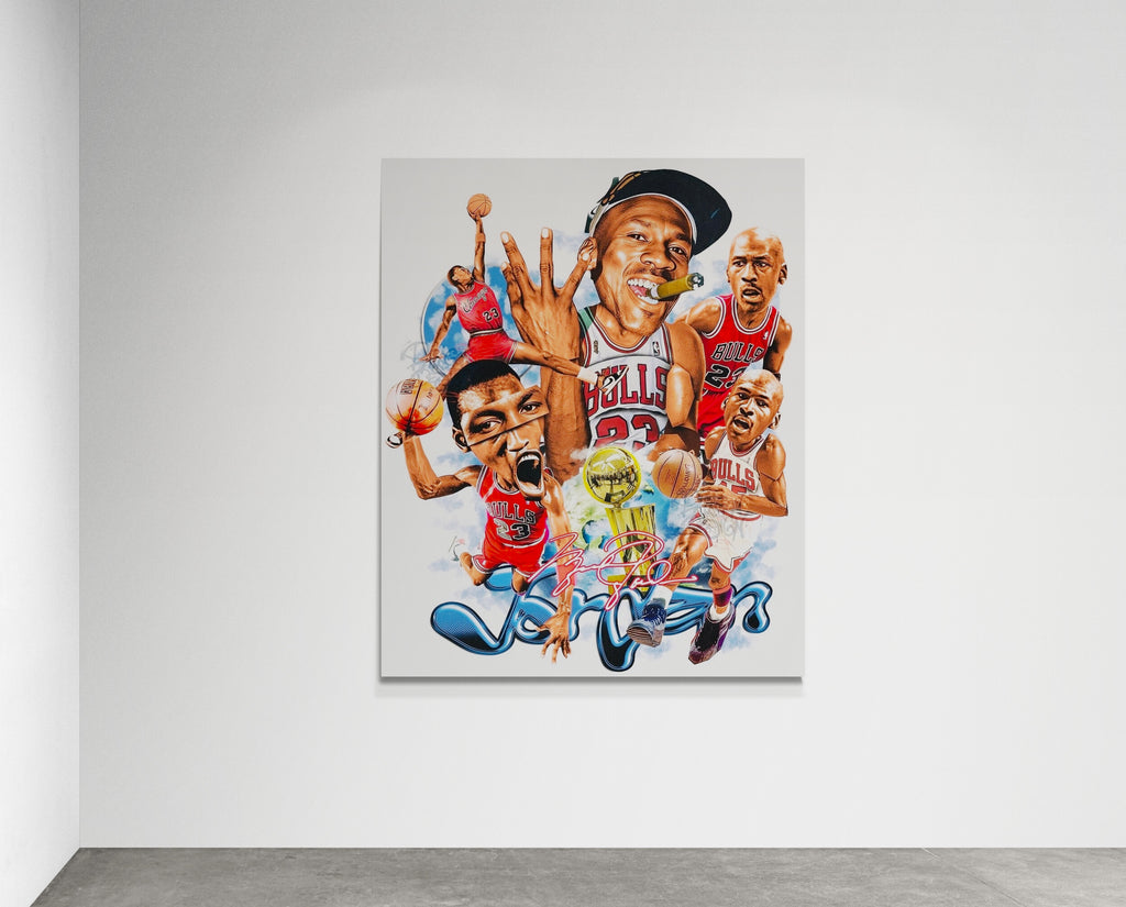 Jordan -The GOAT Collage