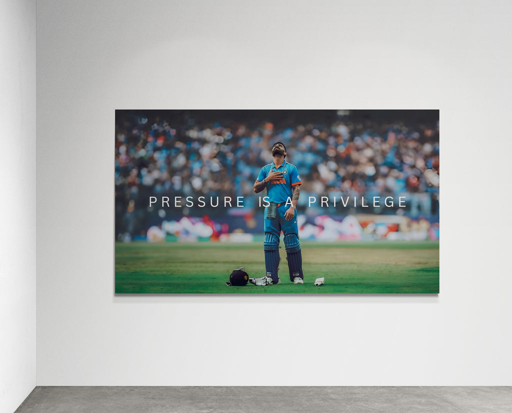 Virat Kohli-Pressure is a Privilege