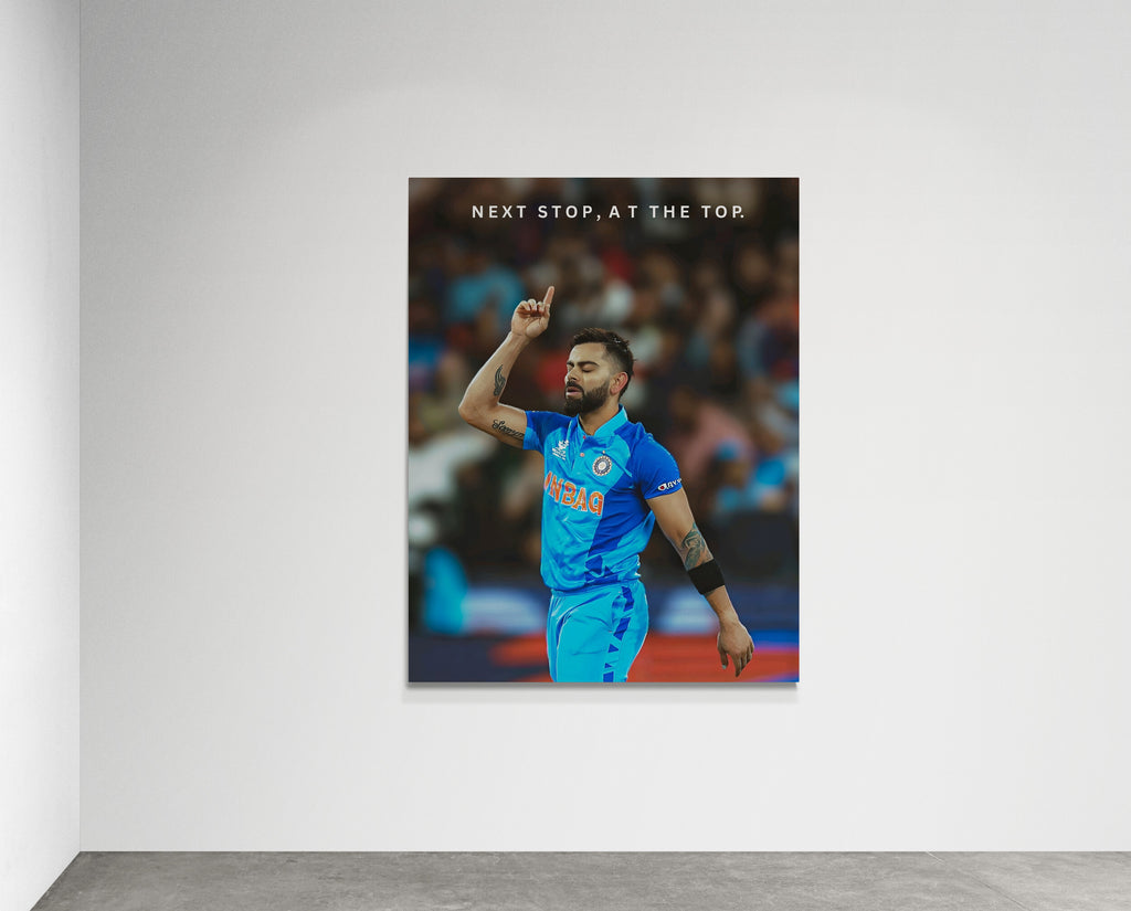 Virat Kohli-Next Stop at the Top