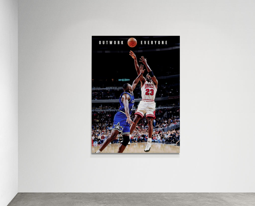 Michael Jordan -Outwork Everyone