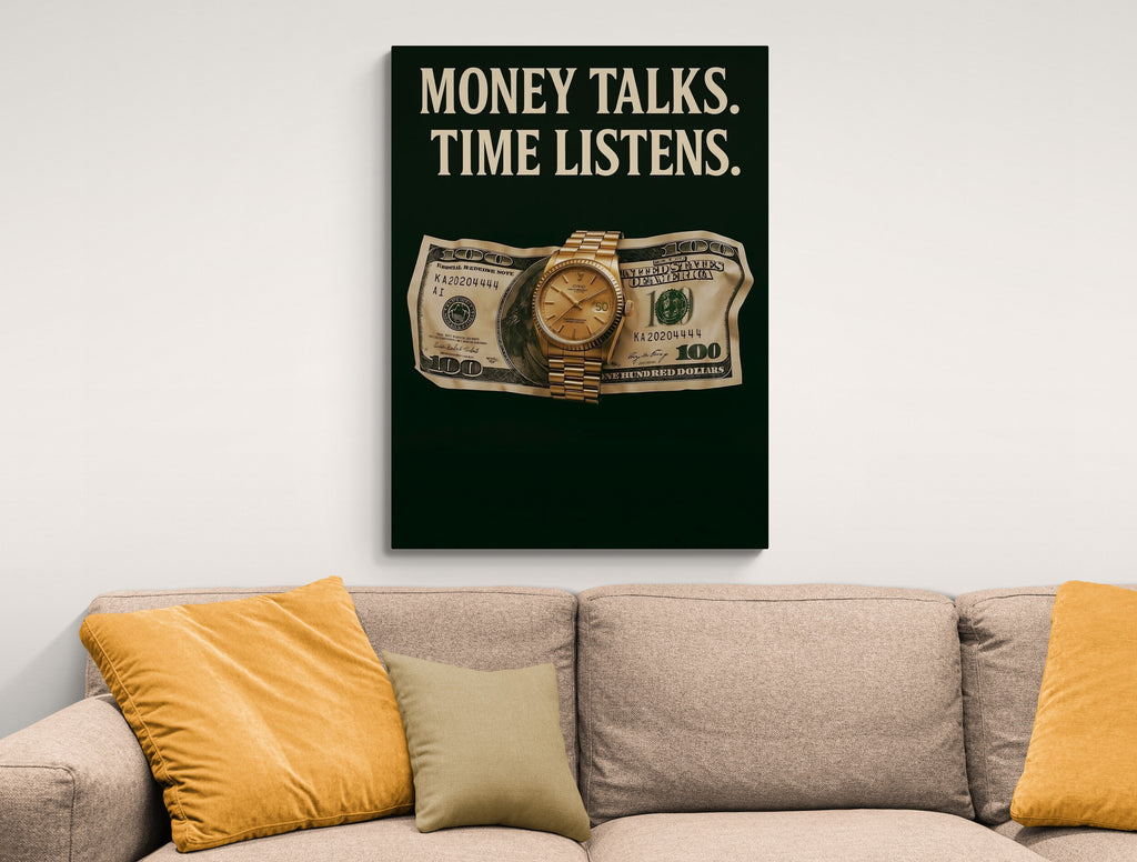 Money talks time Listens - Fixorashop.in