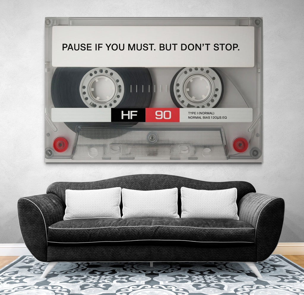 Pause if you must but Don't Stop - Fixorashop.in