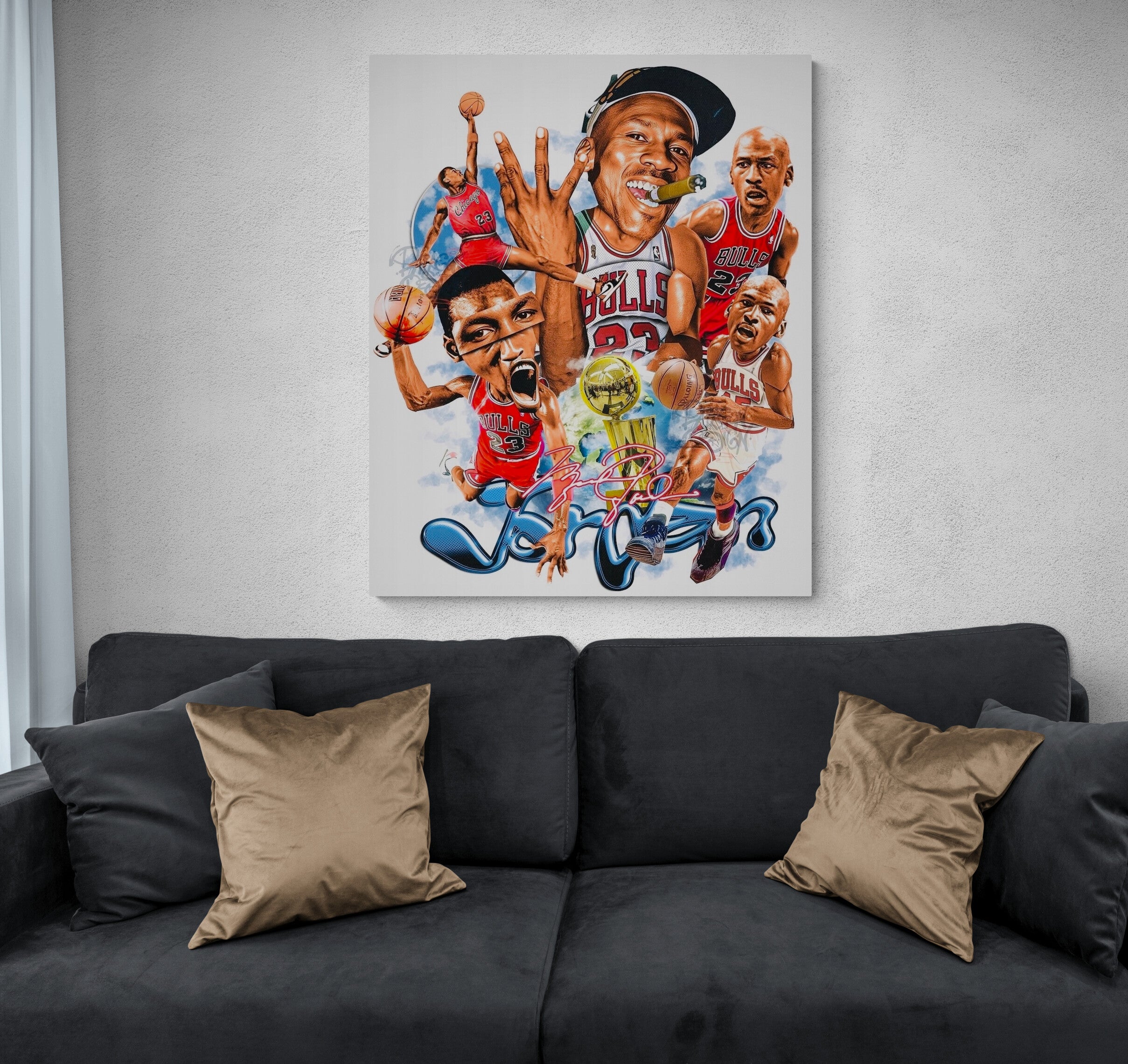 Jordan -The GOAT Collage