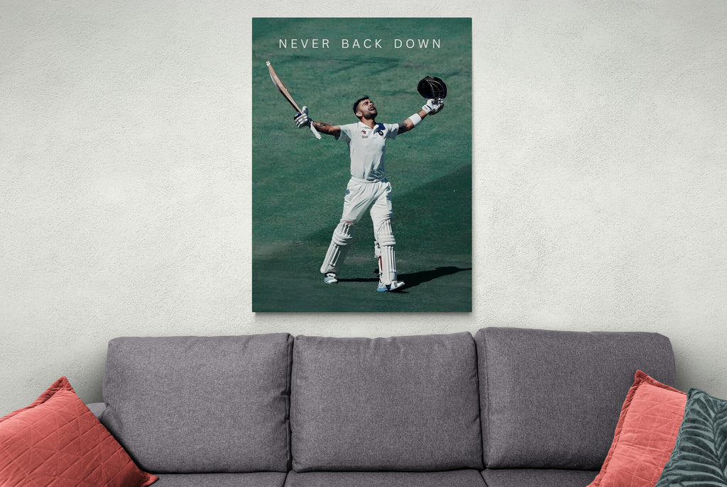 Virat Kohli-Never Back Down