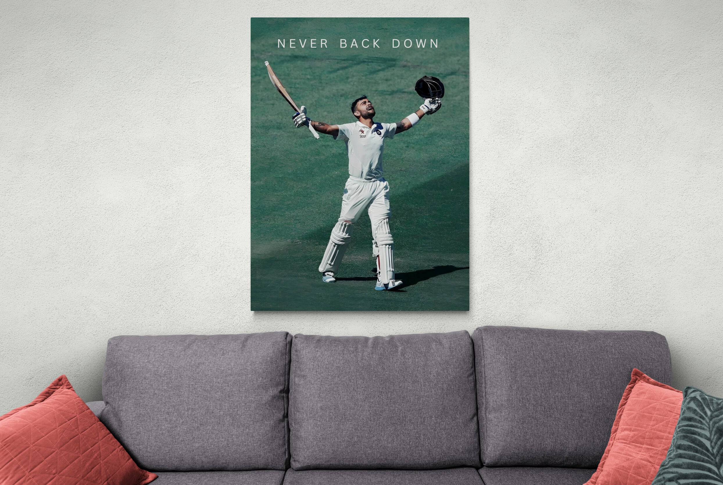 Virat Kohli-Never Back Down