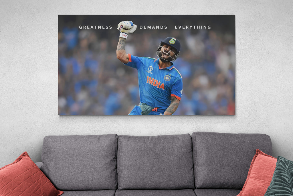Virat Kohli-Greatness Demands Everything